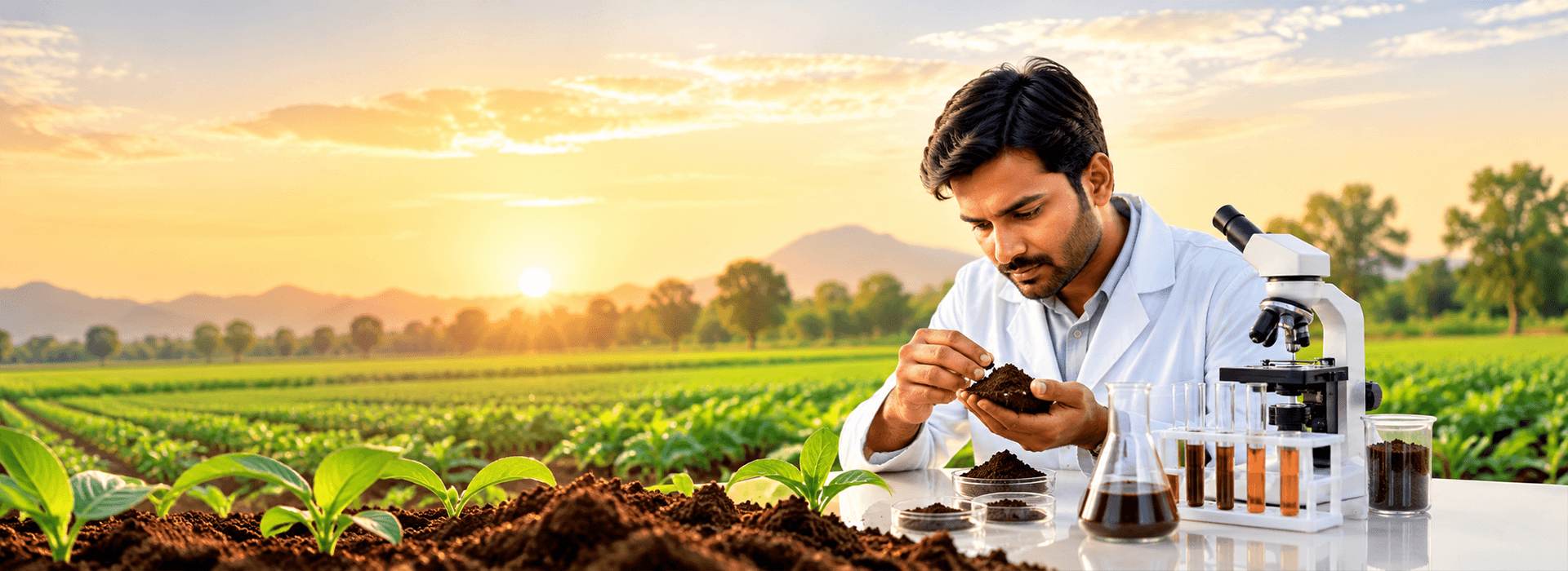 Scientific soil analysis and testing